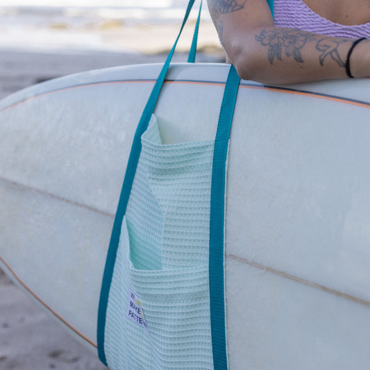 surf oder Yoga tasche Tragetasche für surfbrett yogamatte carrybag mint für active equipment  mint