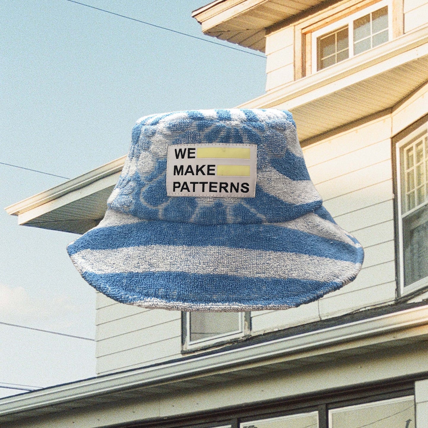 Towel Bucket Hat Blue